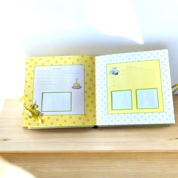 MY FIRST YEAR Memory Baby Album 11 1/4 “x 11 1/2”NEW - Picture 6 of 8